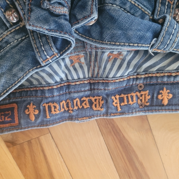 Rock Revival Light Blue Straight Leg - Picture 3 of 4